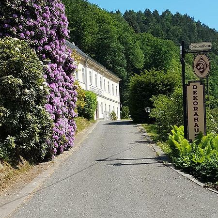 Hotel Garni Dekorahaus Bad Schandau Zewnętrze zdjęcie