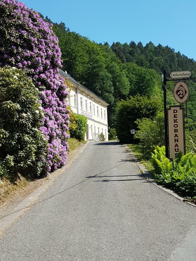 Hotel Garni Dekorahaus Bad Schandau Zewnętrze zdjęcie